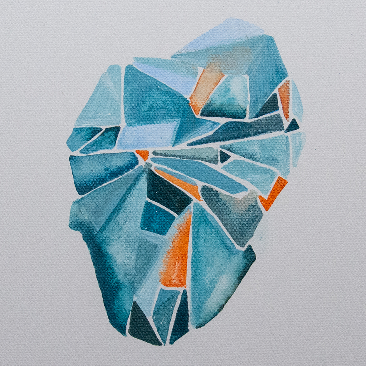 "like a diamond" original painting