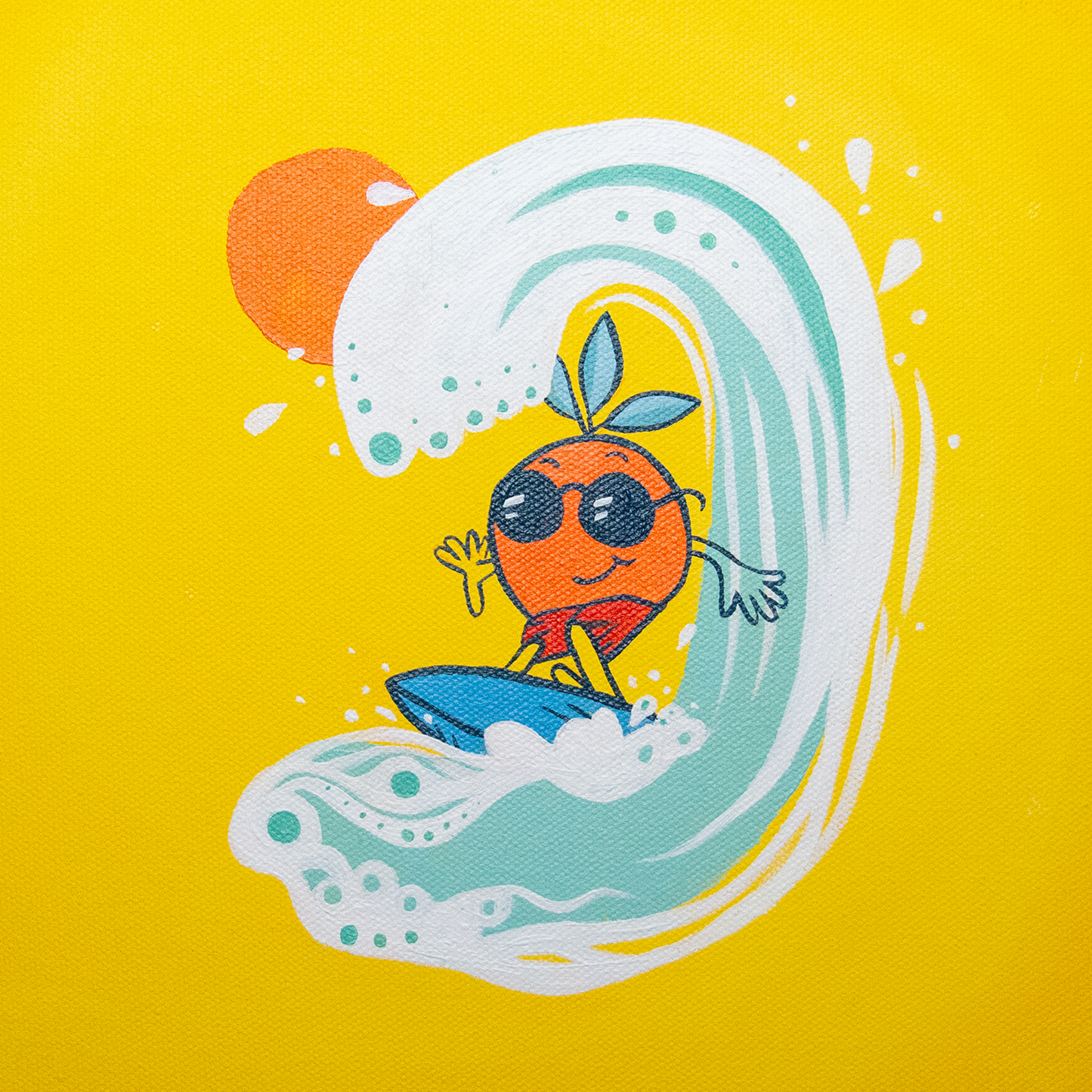 "good times" original painting