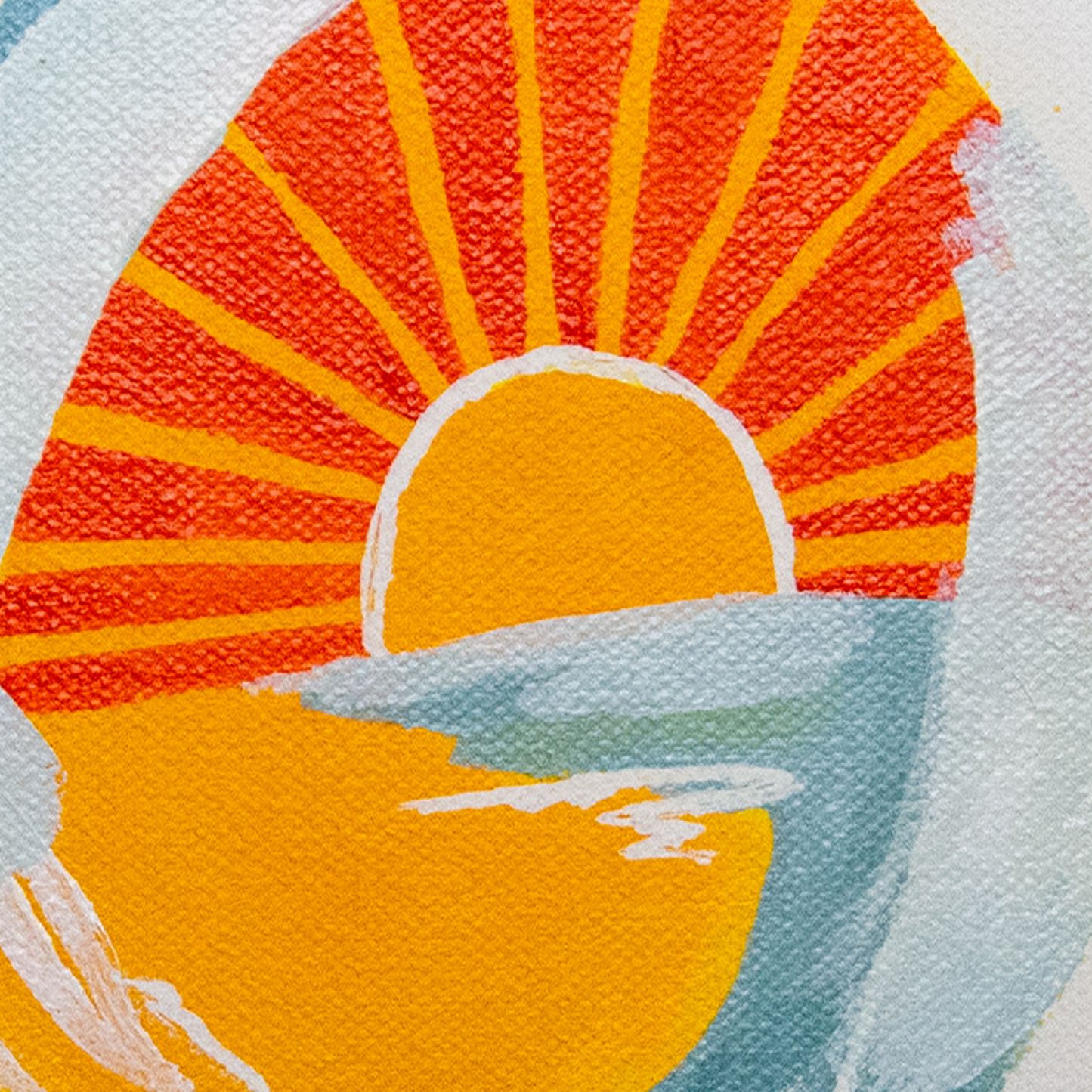 "sunrise" original painting